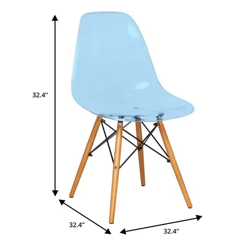 LeisureMod Dover Ensemble repas 3 pièces – Table de bistrot ronde en MDF noir avec 2 chaises en plastique, cuisine moderne, salle à manger, petits espaces, cafés