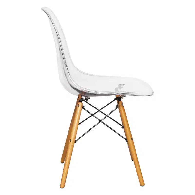 LeisureMod Dover Ensemble repas 3 pièces – Table de bistrot ronde en MDF noir avec 2 chaises en plastique, cuisine moderne, salle à manger, petits espaces, cafés