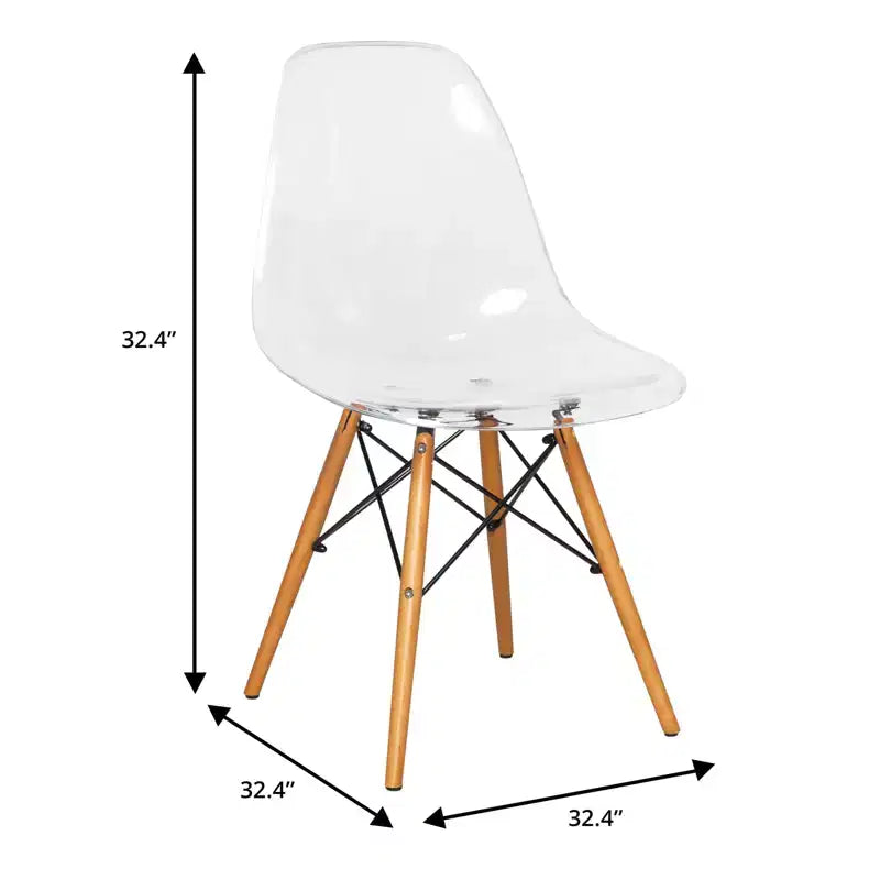LeisureMod Dover Ensemble repas 3 pièces – Table de bistrot ronde en MDF noir avec 2 chaises en plastique, cuisine moderne, salle à manger, petits espaces, cafés