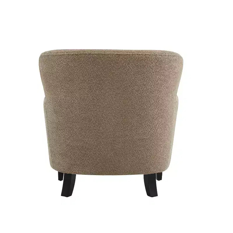 Ensemble fauteuil club et pouf Christopher Knight Home Gerald en bouclé contemporain
