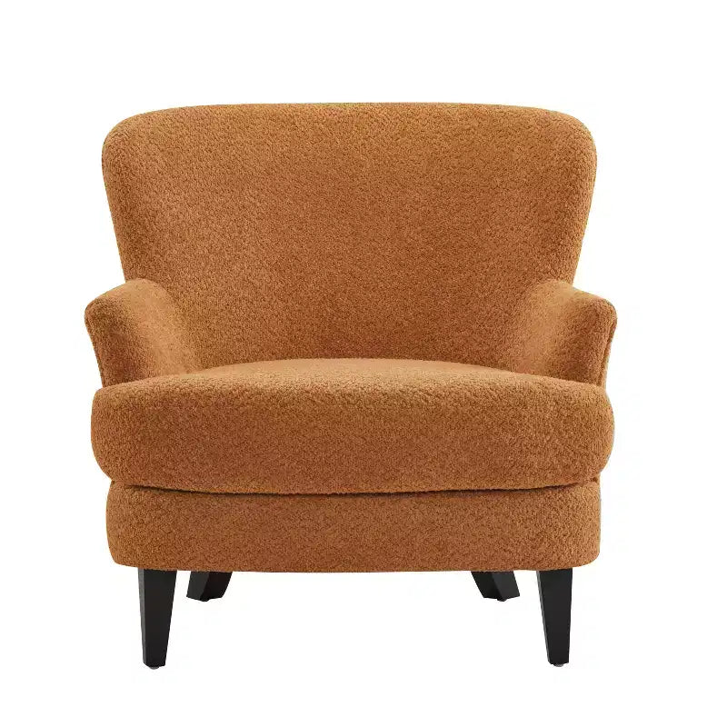 Ensemble fauteuil club et pouf Christopher Knight Home Gerald en bouclé contemporain