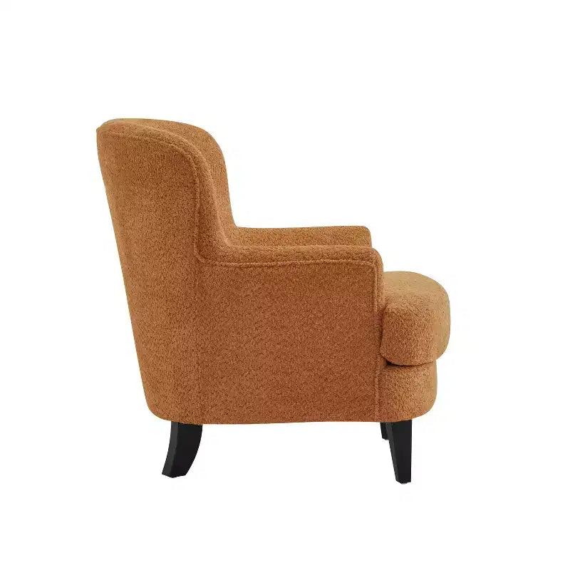 Ensemble fauteuil club et pouf Christopher Knight Home Gerald en bouclé contemporain