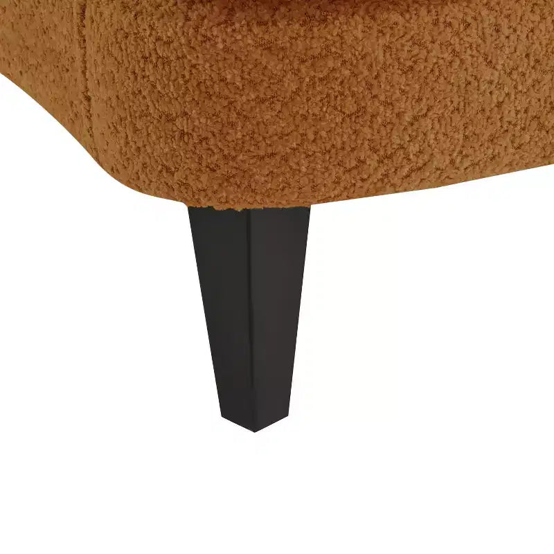 Ensemble fauteuil club et pouf Christopher Knight Home Gerald en bouclé contemporain