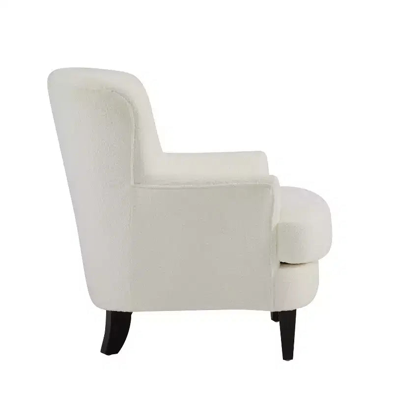 Ensemble fauteuil club et pouf Christopher Knight Home Gerald en bouclé contemporain