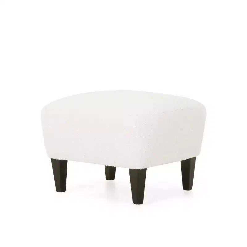 Ensemble fauteuil club et pouf Christopher Knight Home Gerald en bouclé contemporain