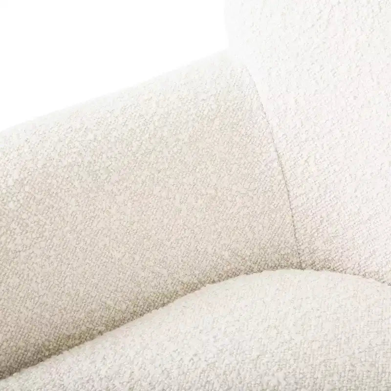 Ensemble fauteuil club et pouf Christopher Knight Home Gerald en bouclé contemporain