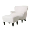 Christopher Knight Home Gerald Contemporary Boucle Upholstered Club Chair and Ottoman Set