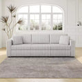 Okak Canapé-lit Moderne Pliable et Extensible 54.33 Canapé-lit Convertible Futon avec 3 longueurs et Dossier Ajustable pour Salon
