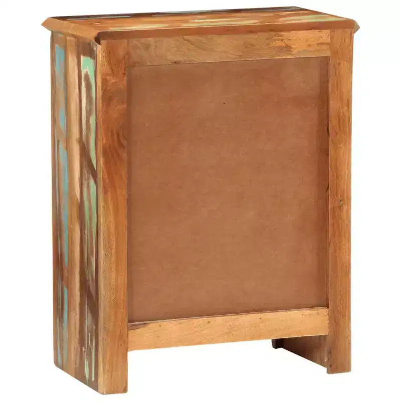 Buffet 2 portes 55x30x70 cm Bois massif de récupération