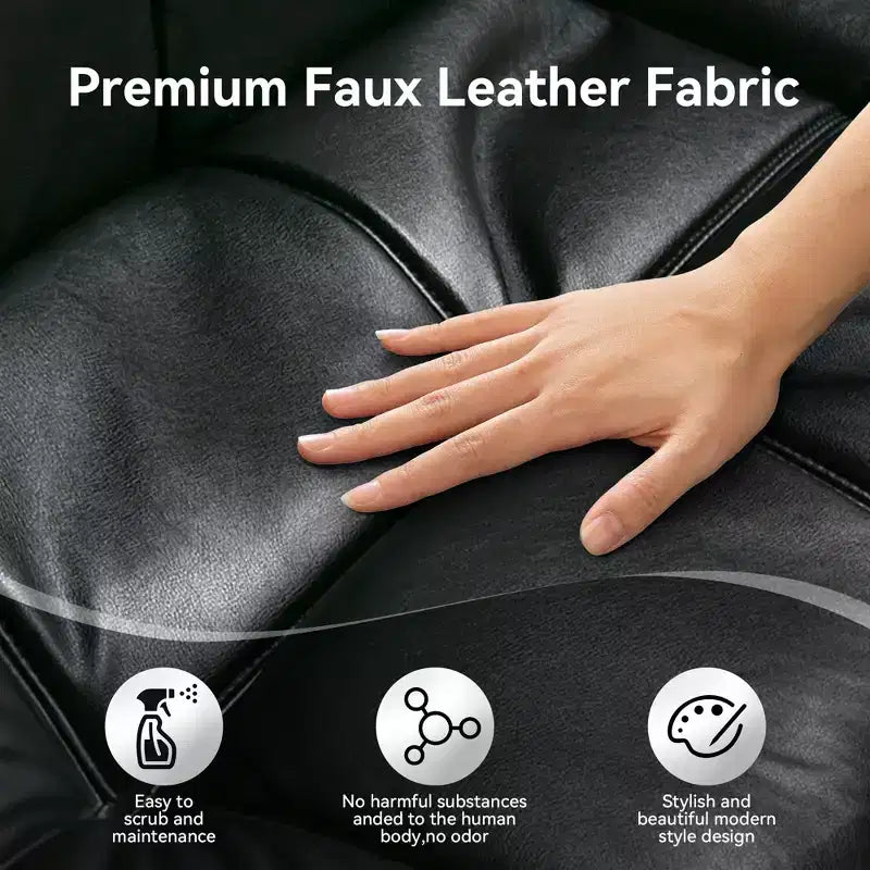 Dyonery 71 Canapé Futon Convertible, Canapé Futon Moderne en Lin avec Coussin Détachable, Dossier et Accoudoirs Réglables
