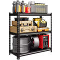 Garage Shelving Unit,Adjustable Steel Utility Storage Rack with Metal Shelves,3850 Lbs Total Capacity, for Garage, Warehouse