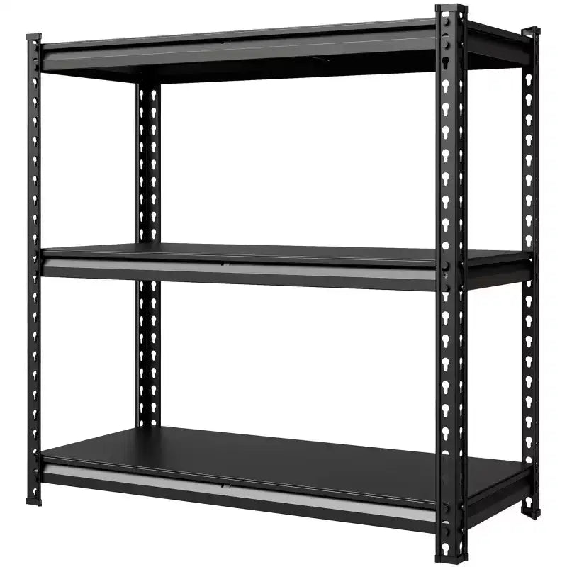 Étagère de garage, Rayonnage utilitaire en acier réglable avec étagères métalliques, Capacité totale de 1746 kg, pour garage, entrepôt