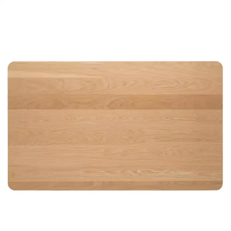 Ensemble de salle à manger 5 pièces en bois et tissu, style Mid-Century Modern