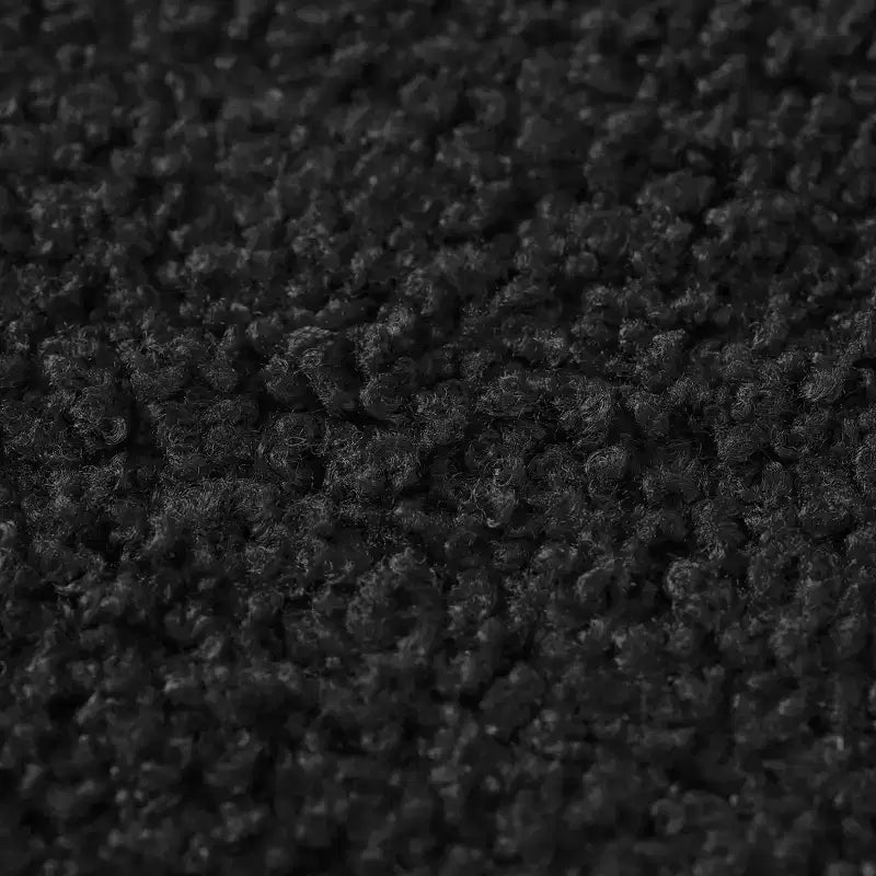 Tabourets de bar modernes à hauteur de comptoir en tissu imitation peau de mouton avec dossier (lot de 2)