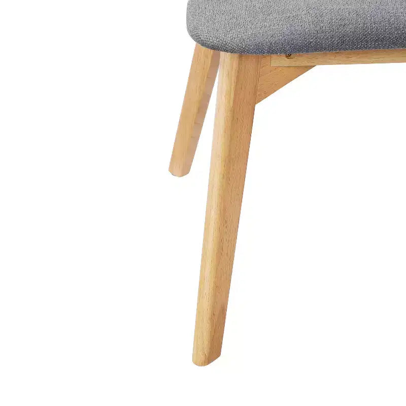 Ensemble de salle à manger 7 pièces Christopher Knight Home Adrian de style moderne du milieu du siècle, table en bois et chaises rembourrées