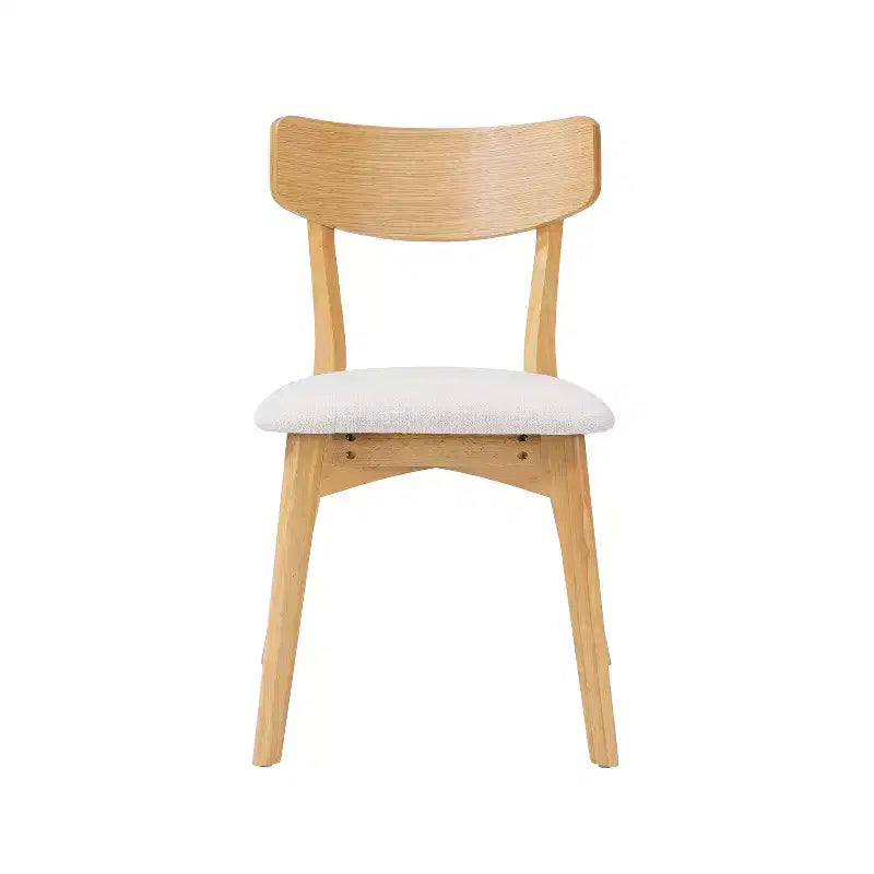 Ensemble de salle à manger 7 pièces Christopher Knight Home Adrian de style moderne du milieu du siècle, table en bois et chaises rembourrées