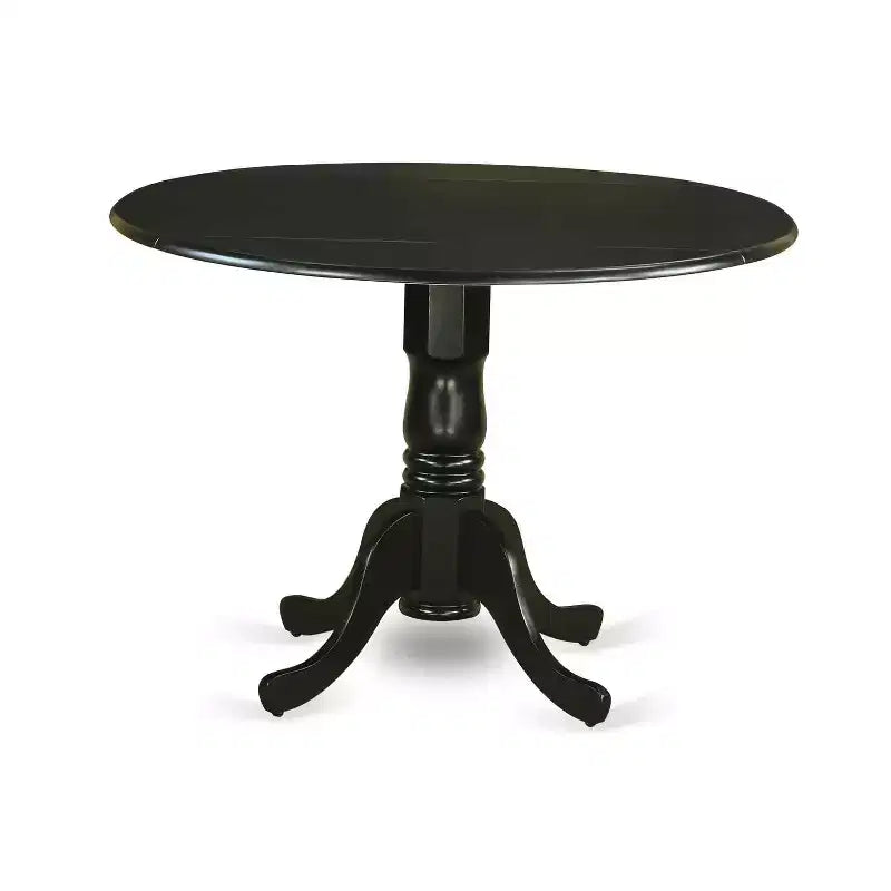 Ensemble table et chaises de cuisine 3 pièces Table à manger ronde et chaises Design nordique moderne 107 cm