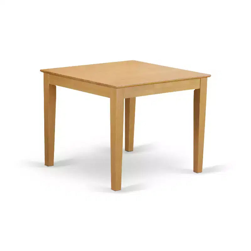 Kitchen Dining Set - Hardwood Table with 4 Chairs - Modern Design