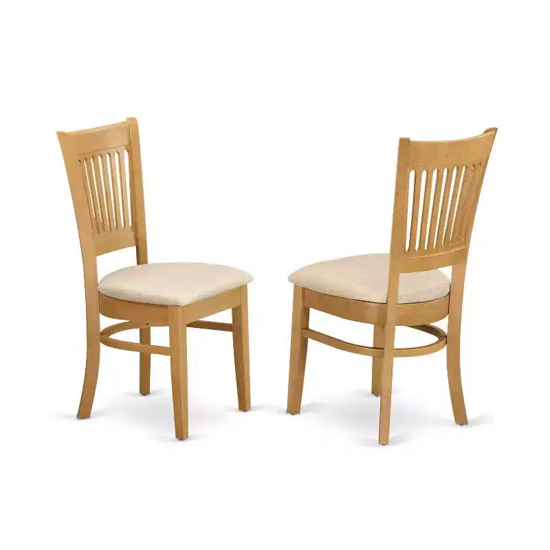 Ensemble Table et Chaises de Cuisine - Table en Bois Massif avec 4 Chaises - Design Moderne
