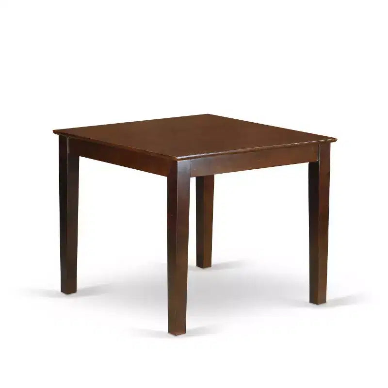 Ensemble de salle à manger moderne 5 pièces - Table et chaises style milieu du siècle - Meubles de salle à manger en bois 36x36 pouces