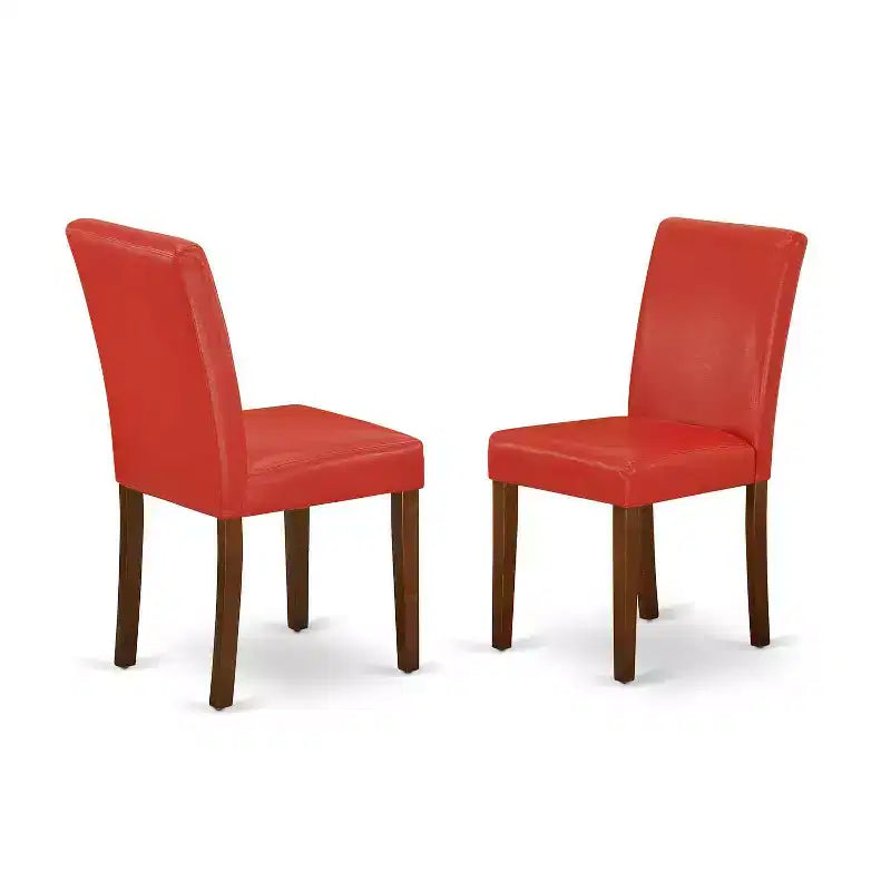 Ensemble de salle à manger moderne 5 pièces - Table et chaises style milieu du siècle - Meubles de salle à manger en bois 36x36 pouces
