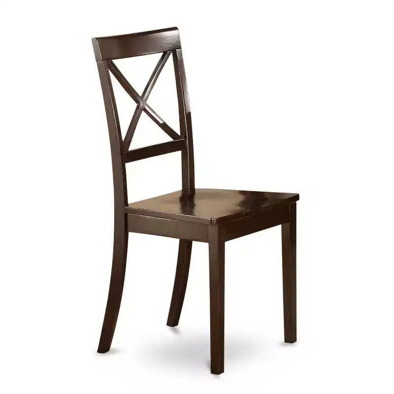 Ensemble de table de cuisine pour 4 personnes - Table à manger ronde de 107 cm avec 4 chaises - Ensemble de salle à manger au charme classique