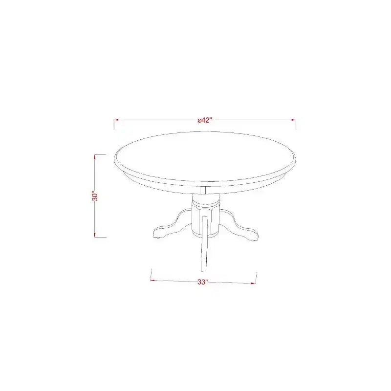 Ensemble table à manger et chaises - Table de cuisine et 4 chaises - Style moderne