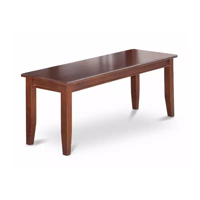 Salle à manger asiatique - Ensemble table et chaises 5 pièces - Table rectangulaire avec rallonge papillon - Design moderne