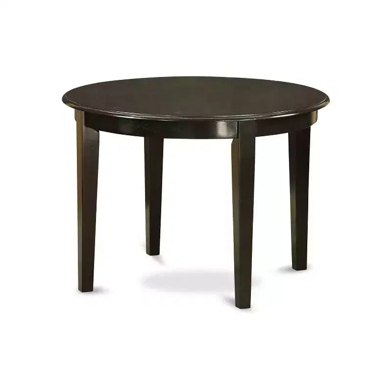 Rustic Round Dining Table Set - Small Kitchen Table with Chairs - Farmhouse Style Table