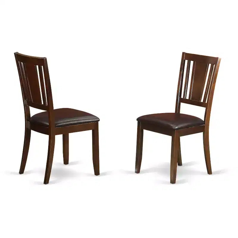 Ensemble de salle à manger 6 pièces - Table à manger rectangulaire avec chaises - Ensemble de table de cuisine moderne pour 4 personnes - Mobilier de maison élégant