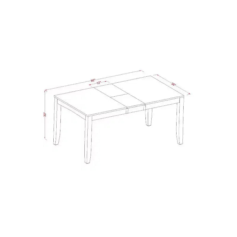 Ensemble de salle à manger rétro - Table et chaises de style Renaissance - Meubles de cuisine