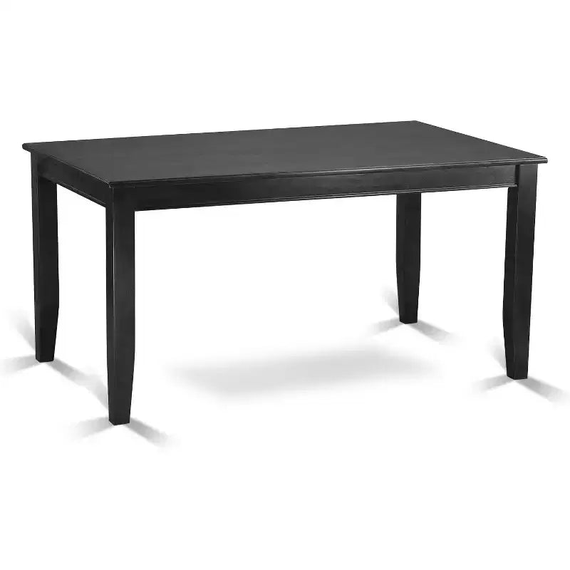 Contemporary Dining Set - Table & 4 Chairs with Bench - Chic Dinette Set