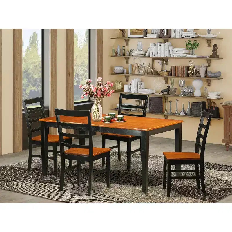 Ensemble de salle à manger du Sud-Ouest - Table et chaises pour la maison et la cuisine
