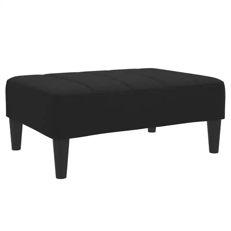 vidaXL Canapé-lit 2 places avec repose-pieds Meubles Maison Salon Tissu