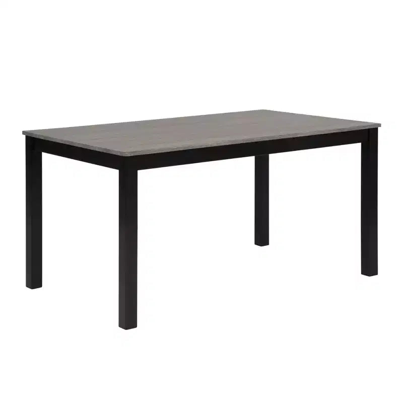sumyeg Ensemble de salle à manger 6 pièces avec table rectangulaire, chaises et banc pour salle à manger