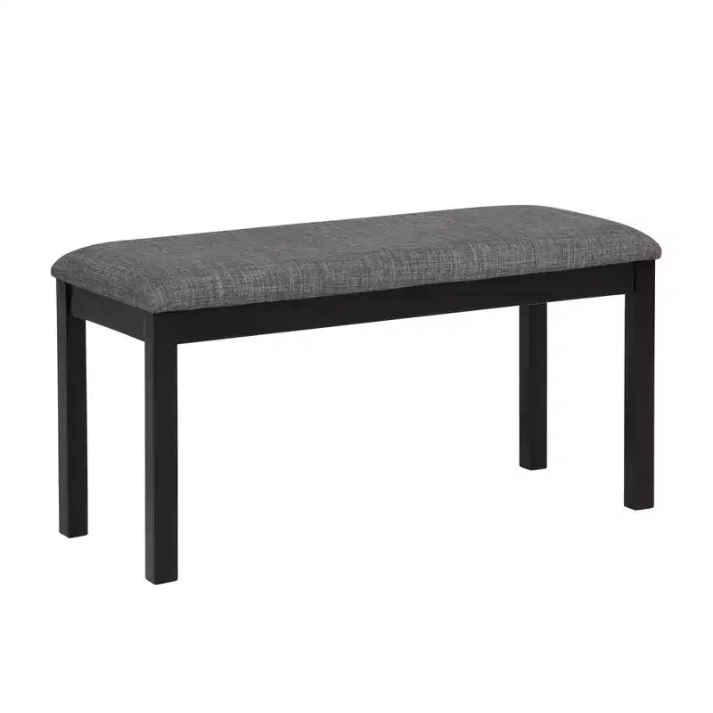 sumyeg Ensemble de salle à manger 6 pièces avec table rectangulaire, chaises et banc pour salle à manger