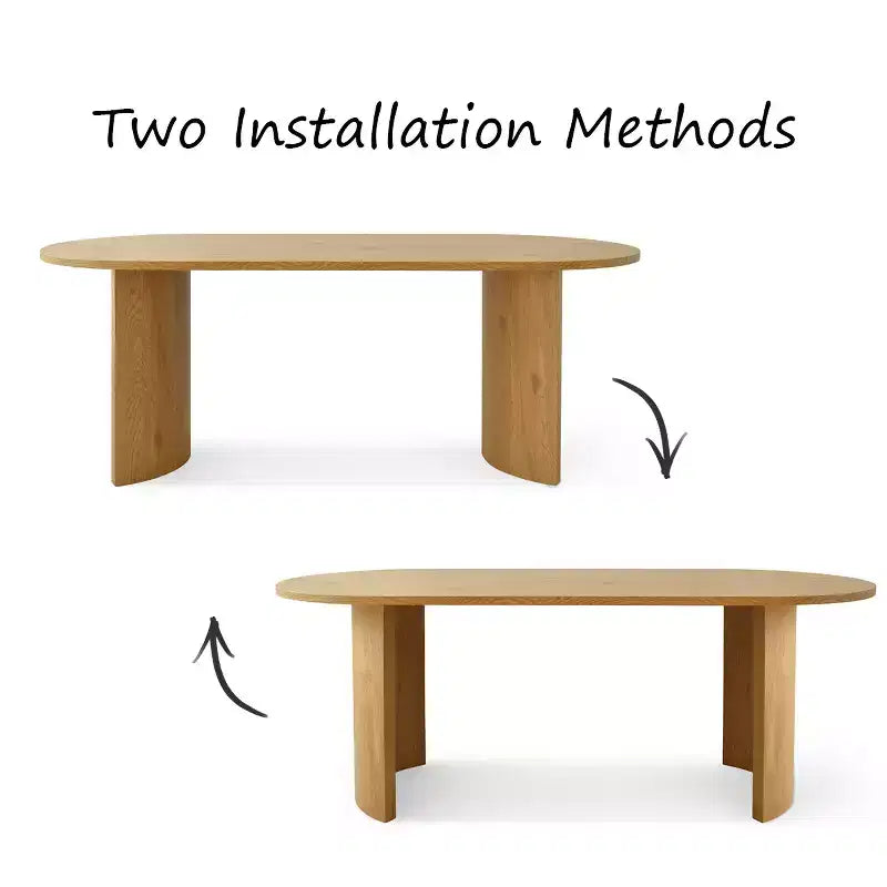 Ensemble de salle à manger moderne pour 8 personnes, table ovale de 79 po et chaises rembourrées à dossier en rotin, parfait pour les cuisines - Panipeachy
