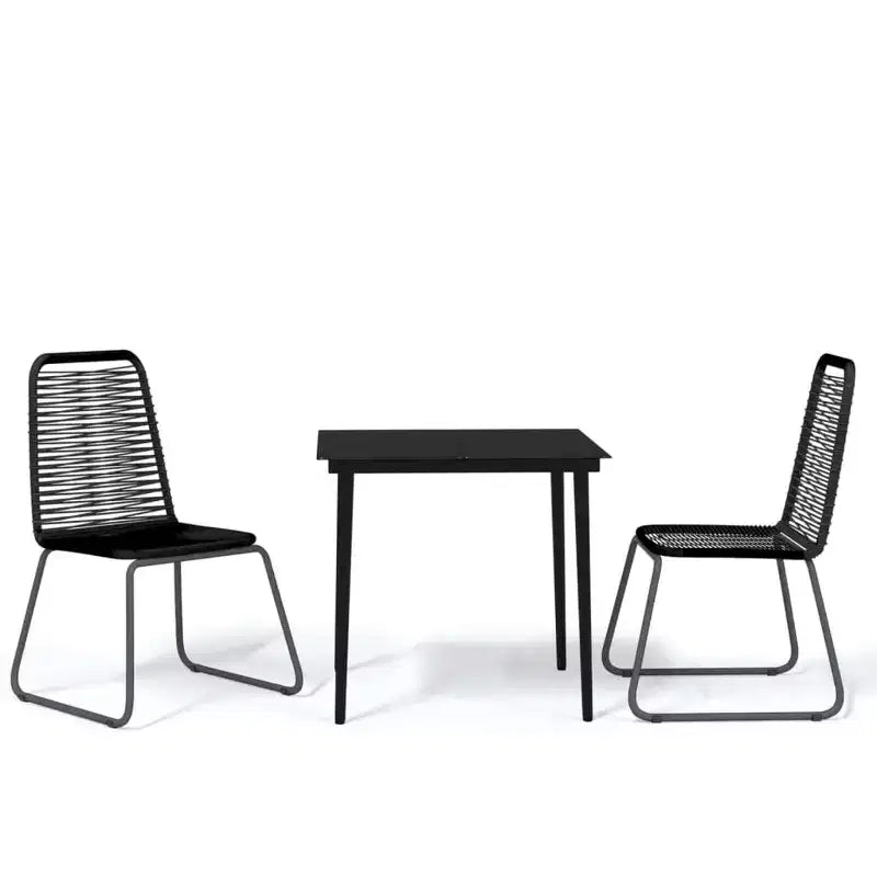 vidaXL Patio Dining Set Outdoor Dining Set Garden Table and Chair Set