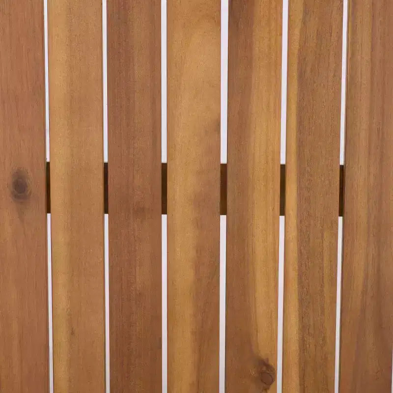 Ensemble de patio Alta banc et table - Intérieur/extérieur - PAT6812 - Marron teck/Crème - Safavieh