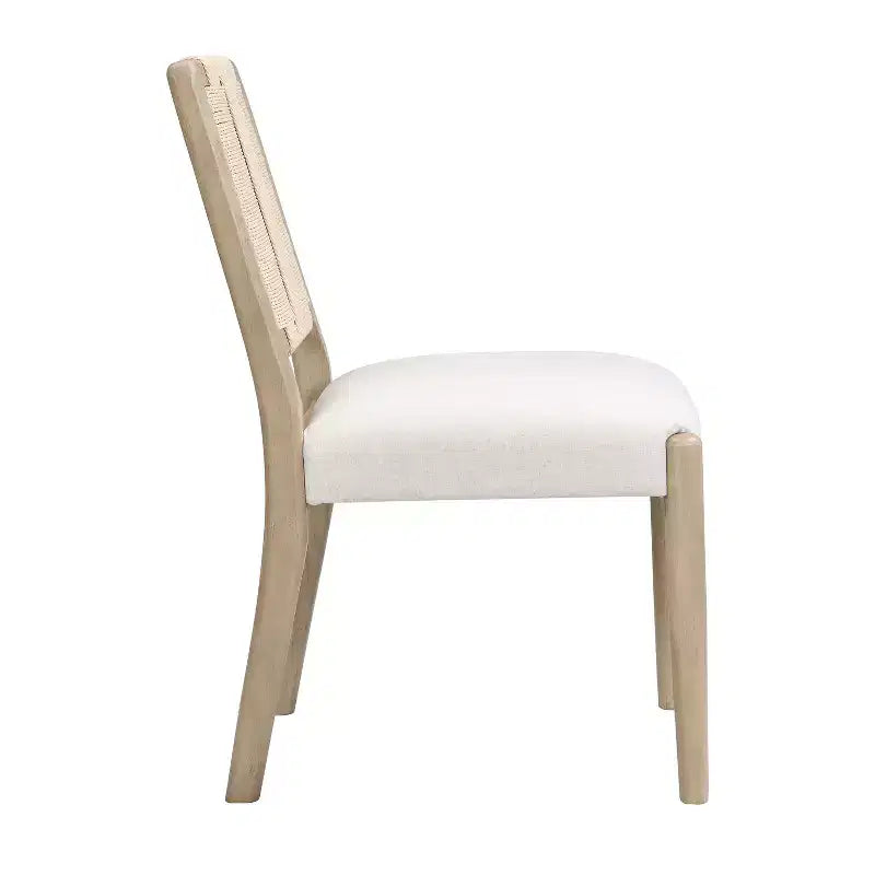 Ensemble de salle à manger rond 5 pièces moderne Christopher Knight Home Seema avec chaises rembourrées en bois d'hévéa