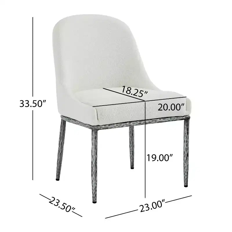Ensemble de salle à manger industriel 5 pièces Christopher Knight Home Linnea avec chaises rembourrées et table ronde à piédestal