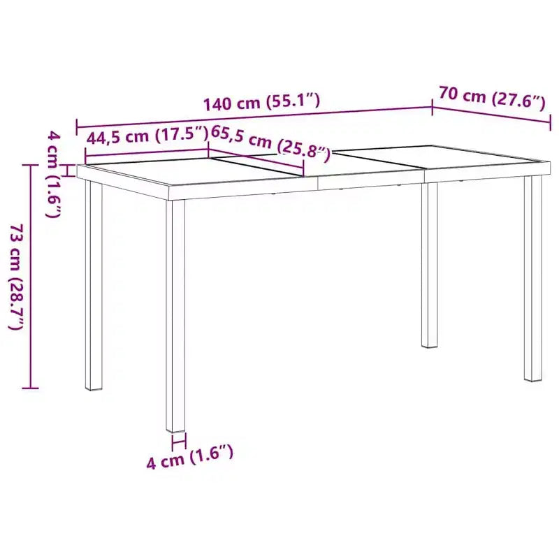 vidaXL Ensemble Table et Chaises avec Coussins 5 pcs Résine Tressée Marron