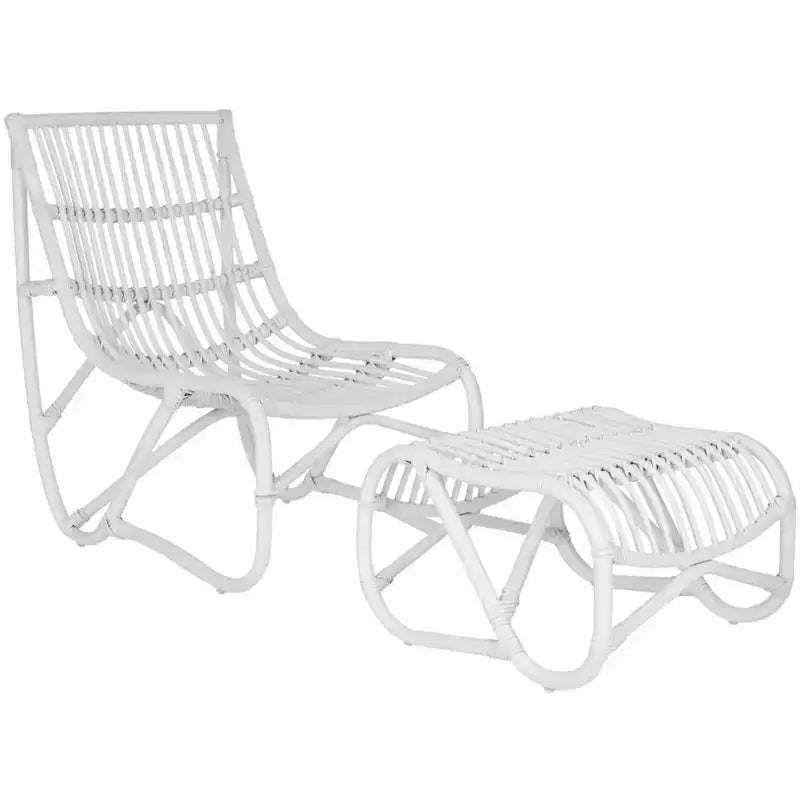 Fauteuil et ottoman Shenandoah - FOX6526 - Safavieh Couture