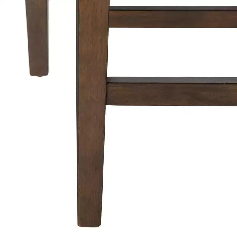 Ensemble table et chaises de bar 5 pièces Billy - DNS9201A - Marron foncé/Noir - Safavieh