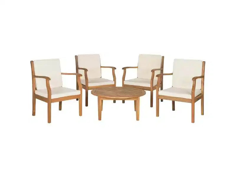 Salon de café Colfax 5 pièces pour terrasse - Intérieur/Extérieur - PAT6719 - Safavieh