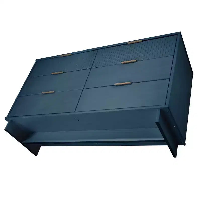 Ensemble de chambre Manhattan Comfort 3 pièces Granville : commode, double commode et table de chevet