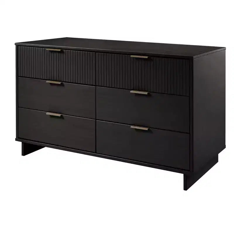 Ensemble de chambre Manhattan Comfort 3 pièces Granville : commode, double commode et table de chevet