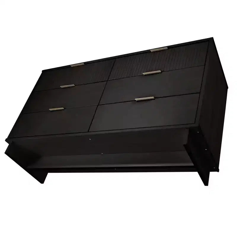 Ensemble de chambre Manhattan Comfort 3 pièces Granville : commode, double commode et table de chevet