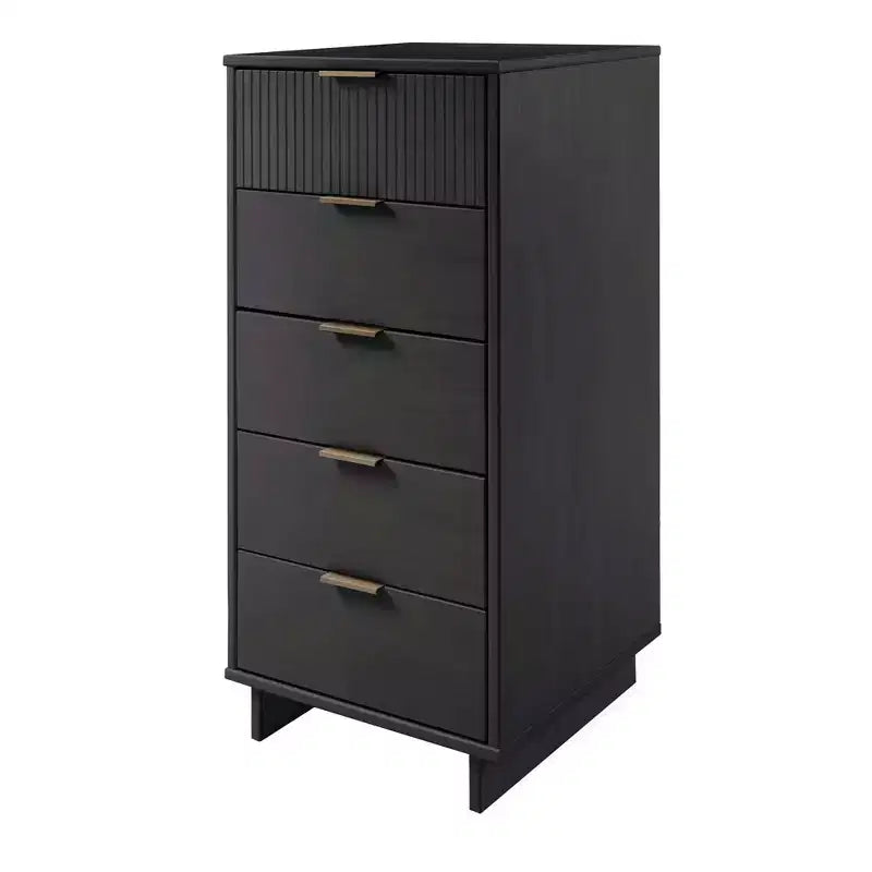 Ensemble de chambre Manhattan Comfort 3 pièces Granville : commode, double commode et table de chevet