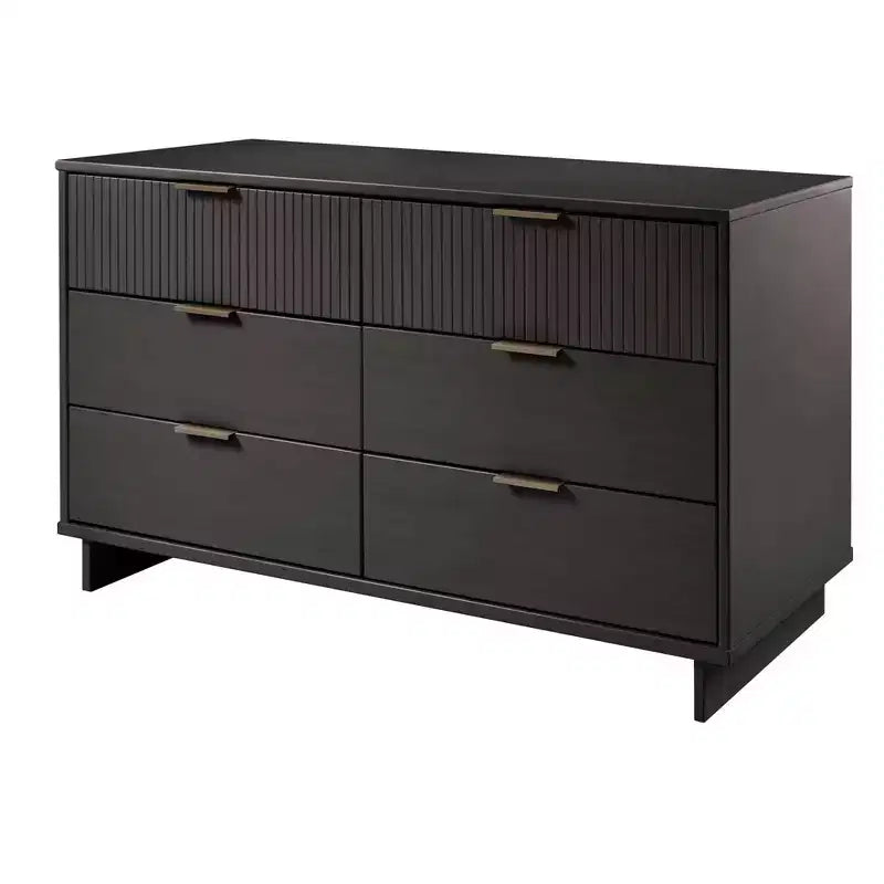 Ensemble de chambre Manhattan Comfort 3 pièces Granville : commode, double commode et table de chevet